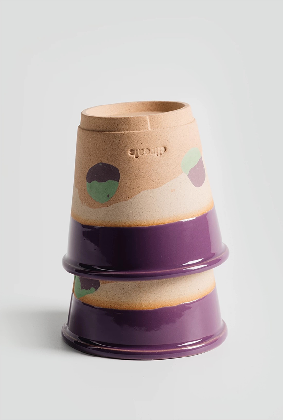 Ciireals® Little Grape Handmade Ceramic Pot
