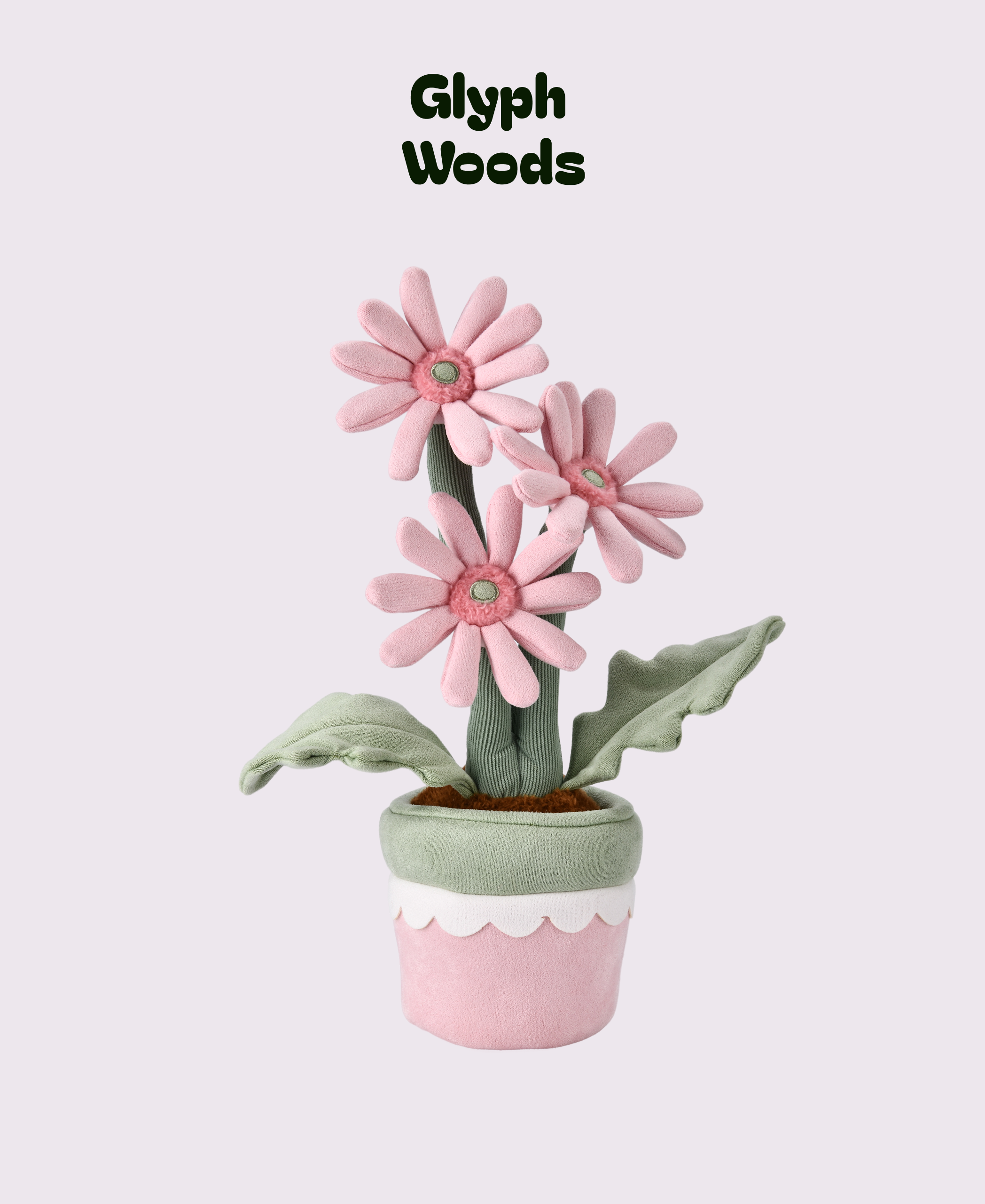 Ice cream plush pot
