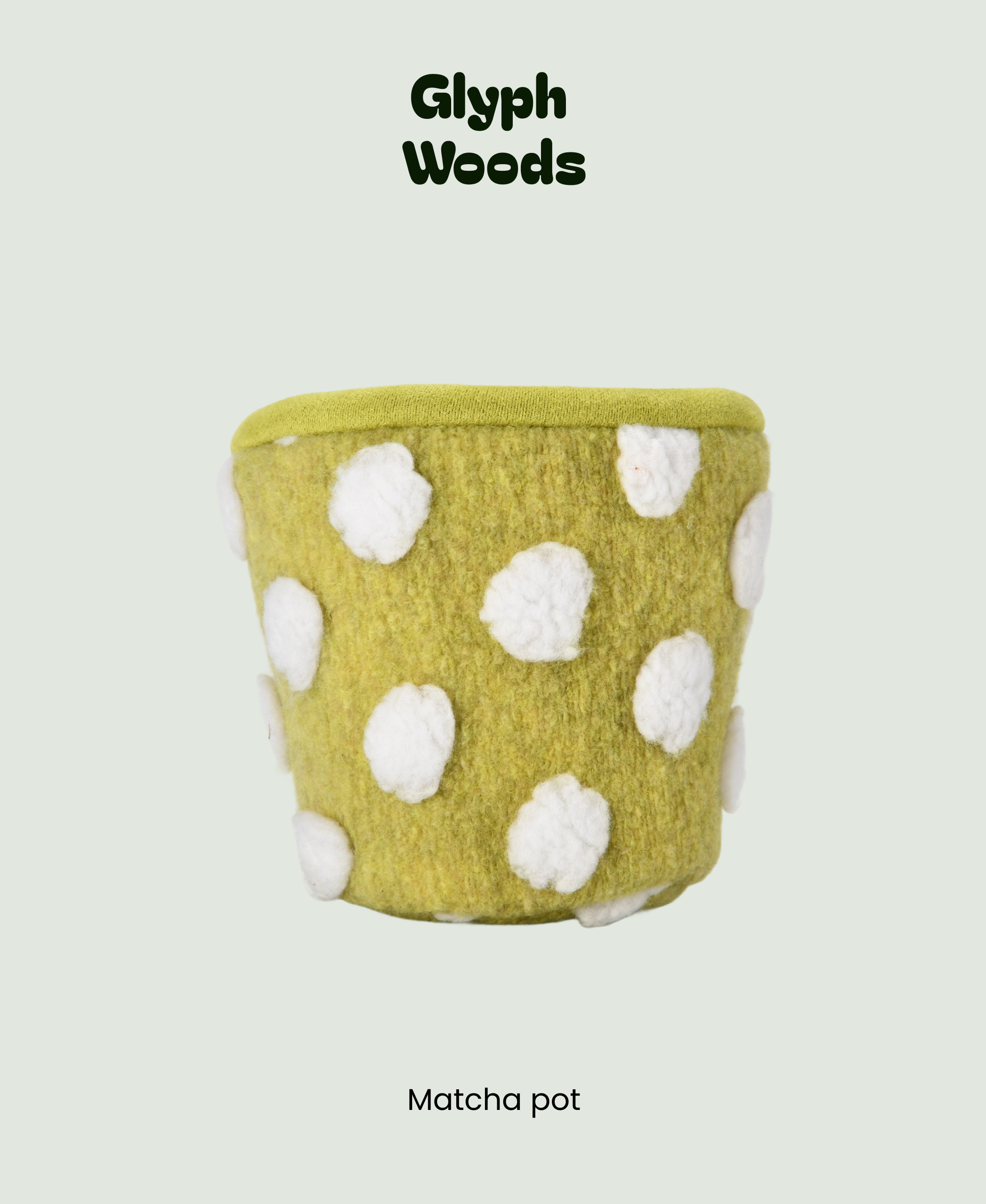 Matcha Plush Pot