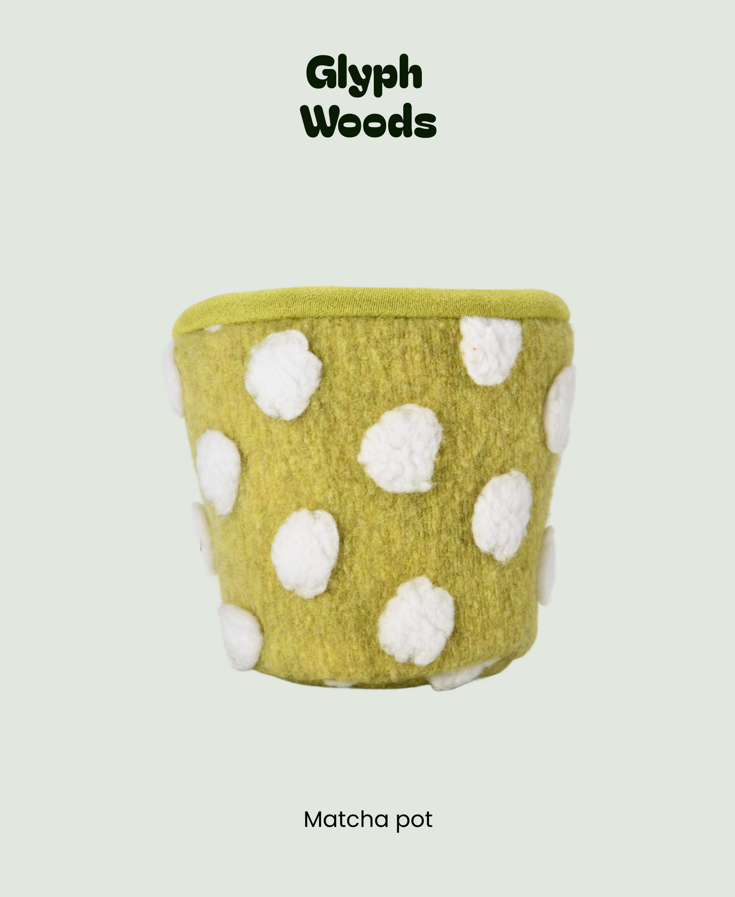 Matcha Plush Pot